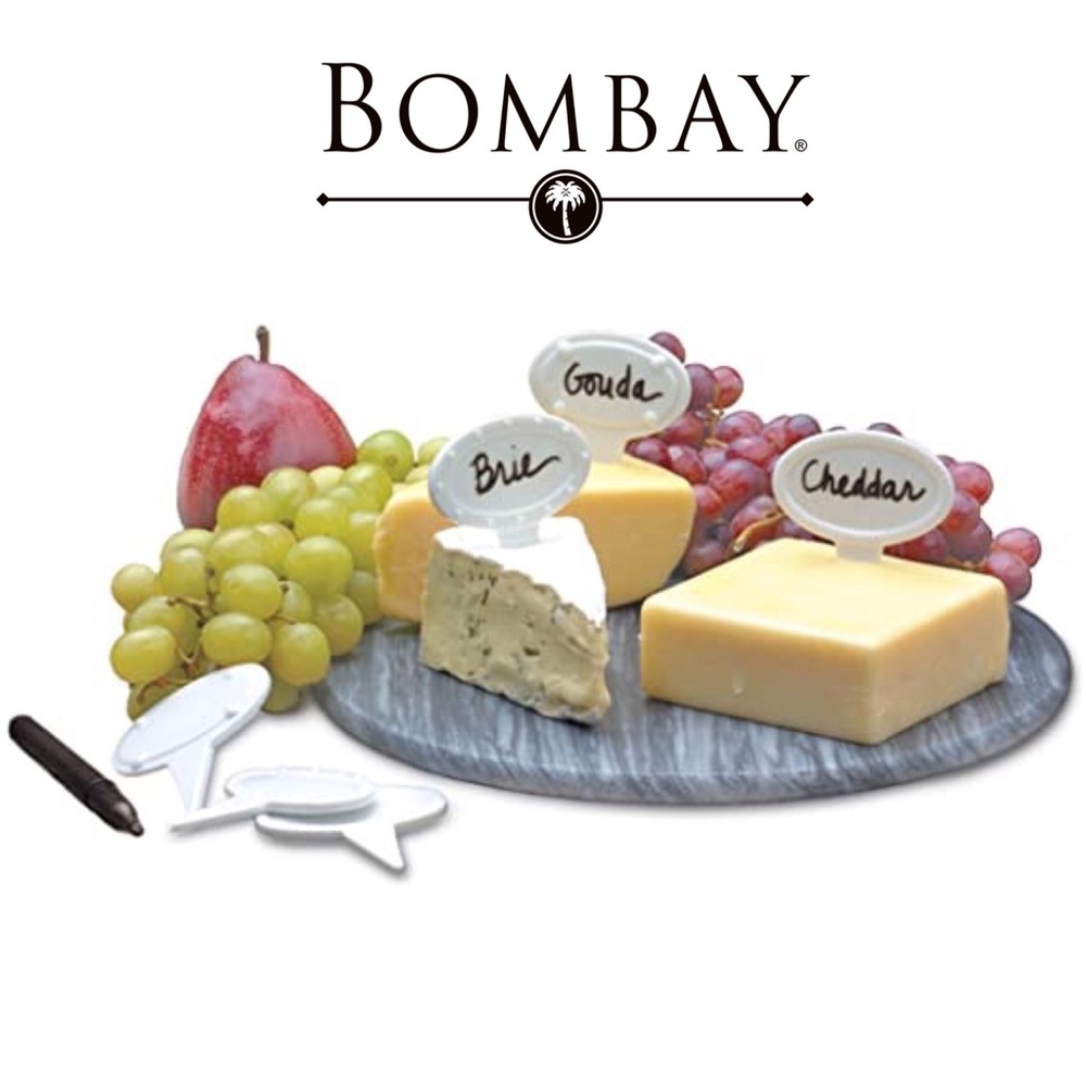 Bombay Porcelain Cheese Identifiers